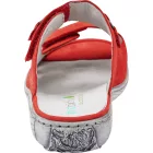 Waldlaufer kényelmi tépőzáras papucs Garda nubuk piros