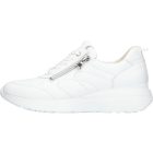 Waldlaufer kényelmi fűzős cipzáras cipő G-Jessy Vegán bőr fehér