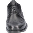 Waldlaufer kényelmi fűzős cipő Henry bőr fekete