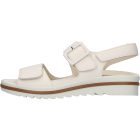 Waldlaufer kényelmi tépőzáras szandál Hakura bőr drapp