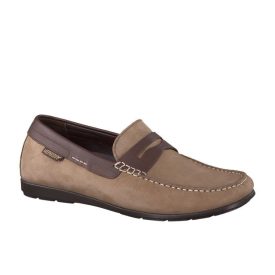   Mephisto belebújós félcipő mokaszín Alyon nubuk világosbarna sötétbarna