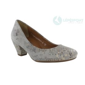   Mephisto belebújós magassarkú félcipő Paldi nubuk mintás szürke