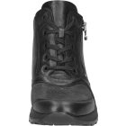 Waldlaufer Ortho Tritt fűzős cipzáras bokacsizma Hiroko bőr/sztreccs fekete