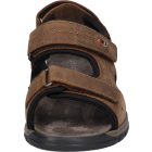 Waldlaufer kényelmi tépőzáras szandál Harald bőr barna