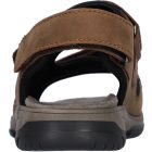 Waldlaufer kényelmi tépőzáras szandál Harald bőr barna