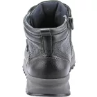 Waldlaufer kényelmi fűzős cipzáras bokacsizma Helle szarvasbőr fekete