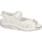 Waldlaufer dynamic gördülő talpú tépőzáras szandál Hanni bőr törtfehér