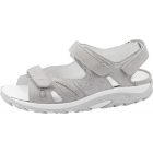 Waldlaufer dynamic gördülő talpú tépőzáras szandál Hanni nubuk szürke