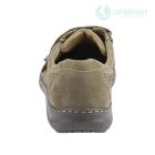 Waldlaufer kényelmi tépőzáras cipő Herwig nubuk barna