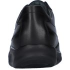 Waldlaufer dynamic gördülő talpú fűzős cipő Howard bőr fekete