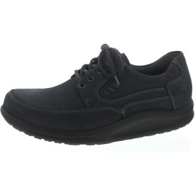   Waldlaufer dynamic gördülő talpú fűzős cipő Helgo nubuk kék