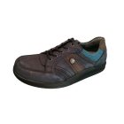 Waldlaufer dynamic gördülő talpú fűzős cipő Helgo nubuk kék szürke