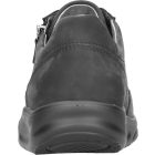 Waldlaufer dynamic gürdülő talpú fűzős cipzáras cipő Helgo nubuk fekete