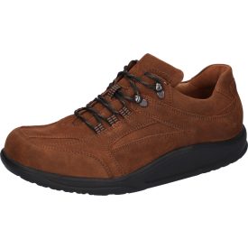   Waldlaufer dynamic gördülő talpú fűzős cipő Helgo nubuk barna