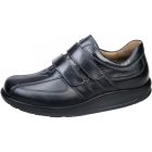 Waldlaufer dynamic gördülő talpú tépőzáras cipő Helgo bőr fekete