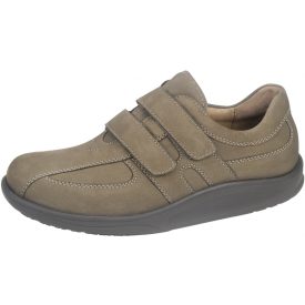   Waldlaufer dynamic gördülő talpú tépőzáras cipő Helgo nubuk világosbarna