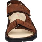 Waldlaufer dynamic gördülő talpú tépőzáras szandál Hanno nubuk barna