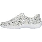 Waldlaufer kényelmi lyukacsos fűzős cipő Henni bőr mintás