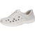 Waldlaufer kényelmi lyukacsos fűzős cipő Henni bőr fehér ezüst