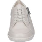 Waldlaufer kényelmi fűzős cipzáras cipő Henni bőr drapp fehér
