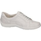 Waldlaufer kényelmi fűzős cipzáras cipő Henni bőr drapp fehér
