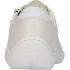 Waldlaufer kényelmi fűzős cipzáras cipő Henni bőr drapp fehér