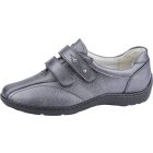 Waldlaufer kényelmi tépőzáras cipő Henni bőr szürke