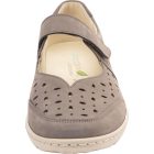 Waldlaufer kényelmi tépőzáras balerina Henni nubuk barnásszürke