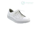 Waldlaufer dynamic gördülő talpú fűzős cipő Helli bőr fehér