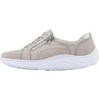 Waldlaufer dynamic gördülő talpú fűzős cipzáras cipő Helli nubuk bézs