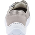 Waldlaufer dynamic gördülő talpú fűzős cipzáras cipő Helli nubuk bézs