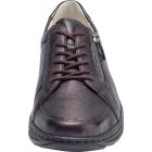 Waldlaufer dynamic gördülő talpú fűzős cipzáras cipő Helli fényes bőr bordó