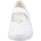 Waldlaufer dynamic gördülő talpú tépőzáras balerina Helli bőr fehér