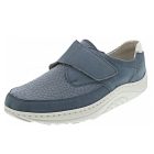 Waldlaufer dynamic Ortho Tritt gördülő talpú tépőzáras cipő Helli nubuk/sztreccs kék