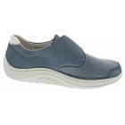 Waldlaufer dynamic Ortho Tritt gördülő talpú tépőzáras cipő Helli nubuk/sztreccs kék