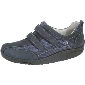   Waldlaufer dynamic gördülő talpú tépőzáras cipő Herina nubuk sötétkék