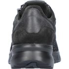 Waldlaufer Ortho Tritt fűzős cipzáras cipő K-Janka velúr/bőr/sztreccs fekete szürke