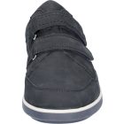 Waldlaufer kényelmi tépőzáras cipő Klemens nubuk/bőr kék barna