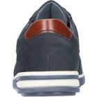 Waldlaufer kényelmi tépőzáras cipő Klemens nubuk/bőr kék barna