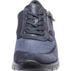 Waldlaufer Ortho Tritt fűzős cipzáras cipő K-Ramona velúr/sztreccs kék