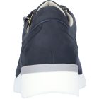 Waldlaufer Ortho Tritt fűzős cipzáras cipő K-Ramona-Soft nubuk/sztreccs sötétkék