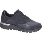 Waldlaufer Ortho Tritt fűzős cipzáras cipő K-Ramona velúr/sztreccs kék