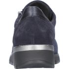 Waldlaufer Ortho Tritt fűzős cipzáras cipő K-Ramona velúr/sztreccs kék