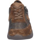 Waldlaufer Ortho Tritt fűzős cipzáras cipő K-Ramona velúr/sztreccs barna