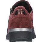 Waldlaufer Ortho Tritt fűzős cipzáras cipő K-Ramona velúr/bőr/sztreccs bordó