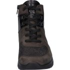 Waldlaufer Ortho Tritt fűzős cipzáras bokacsizma K-Ramona nubuk/lakkbőr/sztreccs szürke