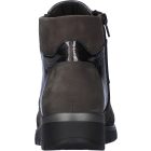 Waldlaufer Ortho Tritt fűzős cipzáras bokacsizma K-Ramona nubuk/lakkbőr/sztreccs szürke