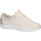 Waldlaufer kényelmi fűzős cipzáras cipő K-Ira szarvasbőr drapp