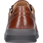 Waldlaufer kényelmi fűzős cipzáras cipő K-Fabian bőr barna