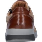 Waldlaufer kényelmi fűzős cipzáras cipő K-Fabian nubuk/bőr bézs barna